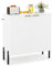 COSTWAY Kitchen Buffet Sideboard, Wooden Storage Cabinet with 2 Doors, Shelf & Anti-Tipping Kits, Modern Freestanding Side Accent Cupboard Display Organiser for Dining Living Room