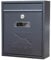 SCBTGKLN Briefkasten, Paketbox, Paketbriefkasten, Briefkasten Edelstahl, Briefkästen, Postkasten, Abschließbarer Briefkasten zur Wandmontage, for Zuhause, Büro, Dekoration