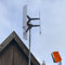 KX-ENERGY 800W Vertikale Windkraftanlage Windmühle 12V 24V 48V Geräuscharm Maglev Dreiphasig Windgenerator mit MPPT-Laderegler für Zuhause, Bauernhof