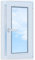 LORAC | Kunststofffenster weiß 500x900mm, 50x90cm, PCV, DIN Rechts, kippbar & ausstellbar, 2-fach Verglasung, energiesparend – Fenster mit CE-Zertifikat für Keller und Wohnung