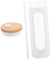 Mikinona 1 Set bicchiere con coperchio tazza bicchiere per bere bicchieri per bere bicchiere d'acqua per il succo tazze fredde tazze riutilizzabili con coperchi Alto borosilicato bianca