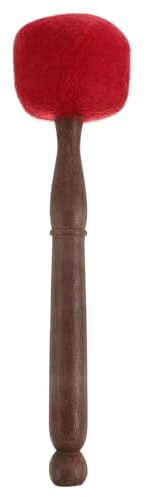 CVUTOVO 1Pc Tibetan Gong Stick Singing Bowl Mallet - Wooden Sound Bowl Stick Buddha Drumstick for Meditation and Chanting Yoga