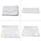 Housse de lave-linge argentée résistante aux intempéries et à la poussière pour lave-linge et sèche-linge à chargement frontal (XL)