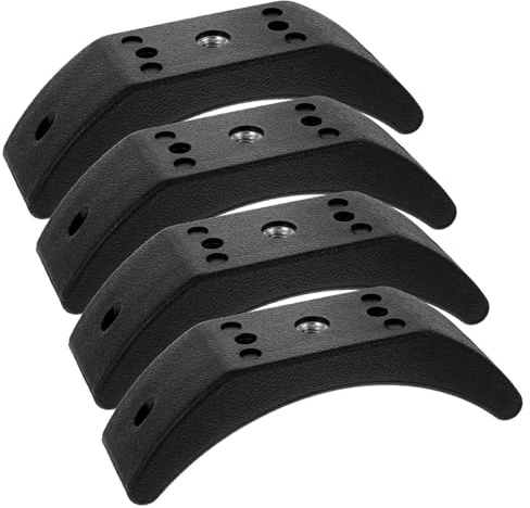 Cabilock 4 Stück Teiliges Gummidumbbell stand Verschleißfeste Hantelablage mit Boden Gewichtsschutz Kompakte Leichte Kurzhantelhalterung für Fitnessstudio und Heimtraining