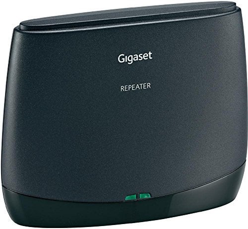 Gigaset Repeater 2.0 - Reichweitenverstärker für DECT-Telefone - kompatibel mit Gigaset Mobilteilen, schwarz