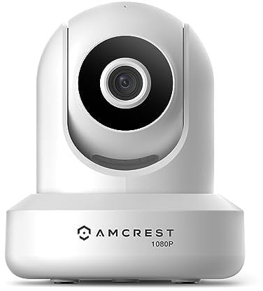 Amcrest 1080P WiFi Security Camera 2MP Indoor Pan/Tilt Wireless IP Camera, IP2M-841W (White)