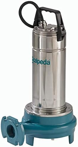 Calpeda - Pompa sommergibile per acqua usata GQG6-25, 1,5 kW, 2 HP, 400 V, 50 Hz