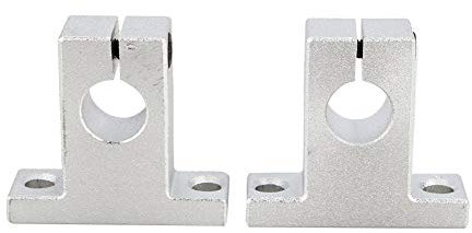 Keenso 2 Stücke SK12 12mm Linearführung Wellenunterstützung Führungsstütze Vertikale Optische Wellenhalter für XYZ Tisch CNC