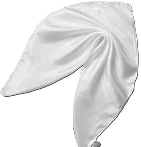 CREATIV DISCOUNT Seiden-Tuch, ca. 90x90 cm, Chiffon 3,5