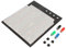 FTVOGUE ZY-208 3220 Tie-Points Solderless Breadboard Circuit Testing Board Reusable Four Composite Board