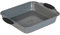 Russell Hobbs RH01913EU Antihaft Backblech - quadratische Tortenform, PFOA/BPA-Frei Backform, Kohlenstoffstahl Ofenblech, leicht reinigen, weiche Griffe, Lasagneform, Pearlised Kollektion, 27 cm, Grau
