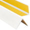 ProfiPVC Cornière PVC 50x50 mm 200cm - Baguette d’angle de protection, profilé d'angle caoutchouc autoadhésif - Protection d'angles et rebords, flexible, facile à installer, Blanc