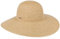 Stetson Sombrero de ala Ancha Livetta Toyo Mujer - Playa Verano Primavera/Verano - XL (60-61 cm) Natural