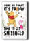 Funny magnet, Novelty gift Friday- shi*faced Winnie-piglet, the pooh, funny Cat Magnet