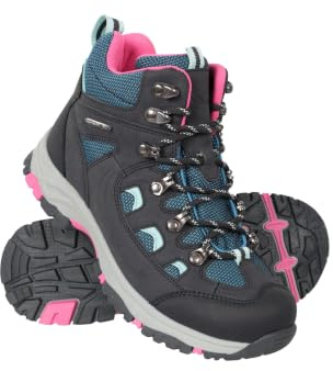 Mountain Warehouse Adventurer Kids Waterproof Boots | Lightweight & Durable Construction for Boys & Girls, Cushioned Footbed & Synthetic Upper for Comfort, for Hiking & Walking