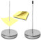 Pinchos para Notas 2Pcs + 1 Bloc de Notas Adhesivas - Pincho para Tickets - Pincha Papeles - Soporte Notas - Pincho Tickets Datafono - Pincho Escritorio - Soporte Notas(Metal)