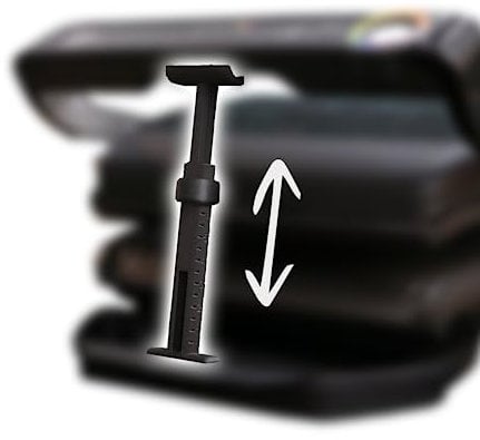 Abstandshalter V3 Zubehör für Tefal/Rowenta Optigrill XL + Arretierungsclip | Optigrill XL Zubehör ermöglicht perfekten Abstand und optimales Grillergebnis