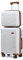 Sea choice Handgepäck Kofferset 2 Teilig Reisekoffer mit Kosmetikkoffer Hartschalenkoffer PC Bordgepäck 4 Rollen und TSA Schloss 38L, 55cm