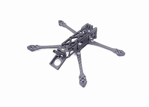 YoungRC 10,2 cm FPV-Drohnenrahmen-Kit RC Mini Ran'4 Kohlefaser-Rahmen-Kit 185 mm mit 4 mm dicken Armen für RC FPV-Mini-Drohne Quadcopter