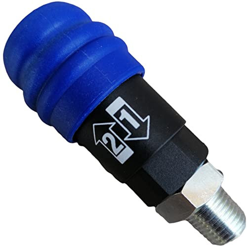 Prise Rapide Pneu de Sécurité Série 26 1/4'' Mâle, Raccord Pneumatique, Raccord Air Comprimé