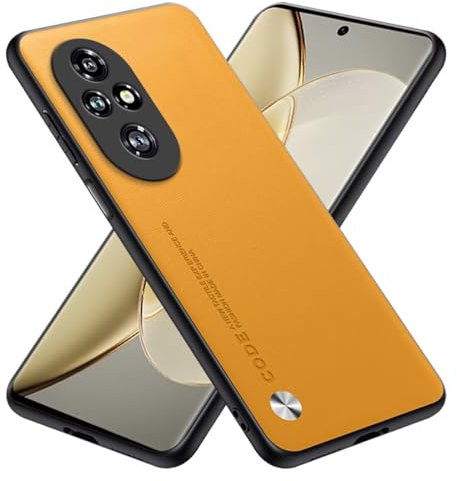 RankOne Funda Compatible con Honor 200 Pro 5G (6.78) Carcasa Caso Cover Estuche - Amarillo