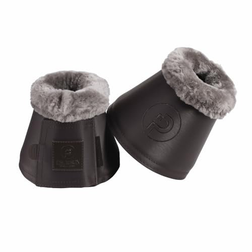 Eskadron Pferde Sprungglocken Softslate Faux Fur Teak Brown Platinum 2024, Größe:XXL
