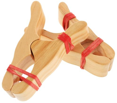 JOINPAYA Wooden Play Tent Accessories 2pcs Fort Building Clips Robust and Comfortable for Boys and Girls
