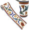 Cenefa Adhesiva Totem autoadhesivo de 10M, pegatina de pared Floral, línea de cintura, papel tapiz, pegatinas de bordes, bricolaje, decoración del hogar, papel de decoración de azulejos de vidrio Para