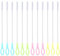 Brosse De Nettoyage De Paille, goupillon Paille Brosse de Nettoyage Tube, Brosse De Nettoyage De Tube À Essai, pour Nettoyer Les pailles, Les Tubes de Bouteille, Les becs (12)