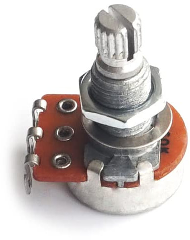 Guitar Anatomy - Alpha Guitar Pots – Potentiometer Vol/Tone 250k 500k A or B Linear/logarithmic Mini (B250K)