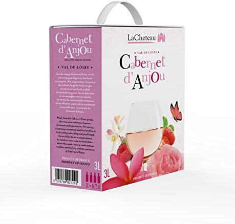 Lacheteau Rosé d'Anjou (1 x 3 l) (Packung mit 6)
