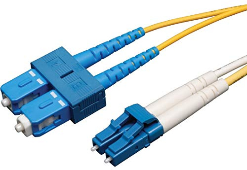 Tripp Lite 3m Duplex Singlemode 8.3/125 Fiber Patch Cable (LC/SC) (N366-03M)