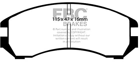 EBC Brakes DP665 Blackstuff Bremsbeläge