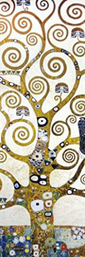 1art1 Gustav Klimt Der Lebensbaum (Detail), 1-Teilig Fototapete Poster-Tapete 250x79 cm