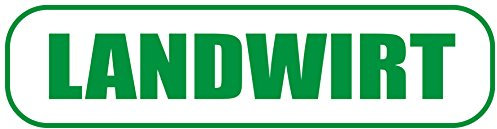 INDIGOS UG - Magnetschild Landwirt 30 x 8 cm - Magnetfolie für Auto - LKW - Truck - Baustelle - Firma