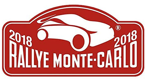 PEGATINAS Autocollants Rallye Monte Carlo 2018 Rally adhésifs PR43