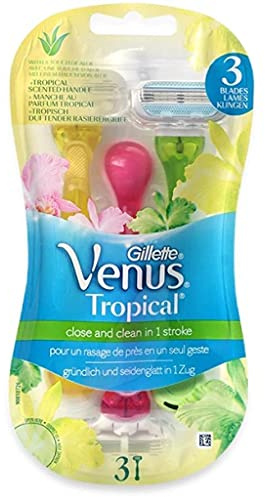 STX_363368 Venus Tropical Disposable Razor Pack 3 (74915)
