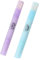 iwobi 2 Stücke Nail Art Entfernung Stifte, Nagellack Korrekturstift mit 6 Austauschbare Ersatzspitzen, Nagellack Entferner Stifte Nagellackentferner Stift mit Baumwollköpfen（Lila + Blau）