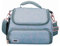 BUILT Isolierte Lunchbag, Design: The Mindful, Polyester/PEVA, Grau/Hellrosa, 11,5 x 17 x 24 cm
