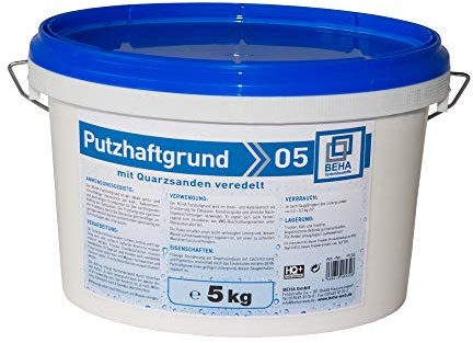 Putzhaftgrund PG5 Quarzsand Grundierung Putzgrund 5kg Quarzgrund
