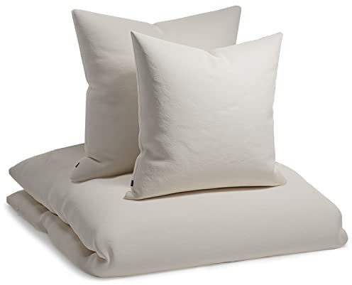 sleepwise Bettwäsche 200x200 Sommer Bettwäsche 3tlg- ÖKO-TEX, Traumhaft Weich, Atmungsaktiv, Bügelfrei & Knitterfrei - Bettbezug Set aus gebürsteter Mikrofaser mit 65x65cm Kissenbezüge
