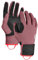 ORTOVOX Fleece Grid Cover Glove W - Leichter, Warmer Fleece-Handschuh mit winddichtem Überzug für Skitouren - VIOLETT - Damen - S