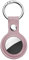 Ainiv Schutzhülle für AirTag, Leder Keyring Schutzhülle Kompatibel mit AirTags, Leder Keyring für AirTag, Mini Case für Apple AirTags, Hülle Schlüsselanhänger Case,Cover mit Schlüsselanhänger,Roségold