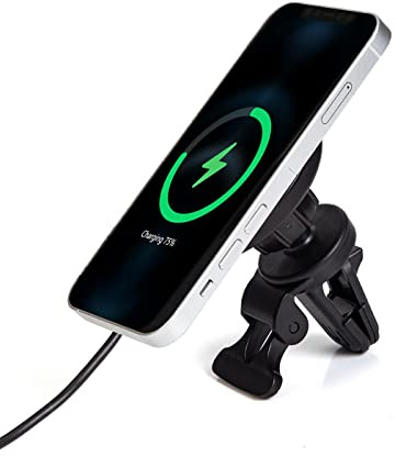 eSTUFF Magnetic Wireless Car Charger with USB-C plug. Charges up, W126517803 (with USB-C plug. Charges up to 15W. Use with PD 20W car charger)