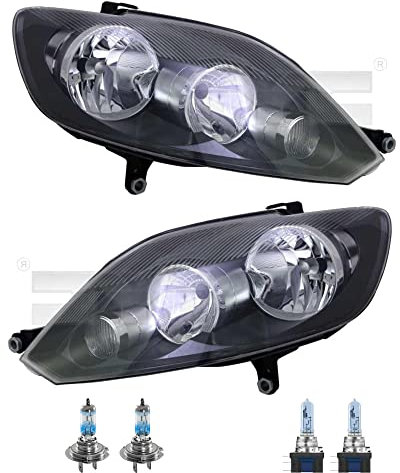 EISENFELS Set 106576456 erstellt mit Scheinwerfer links und rechts + NIGHT BREAKER 200 H15 H7 Leuchtmittel kompatibel mit Plus