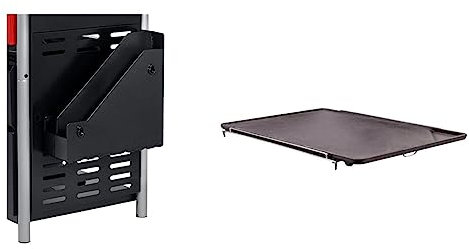 Char-Broil MADE2MATCH Aufbewahrungsbox & 140 515 - Gussgrillplattenaufsatz für Seitenbrenner Modelle.