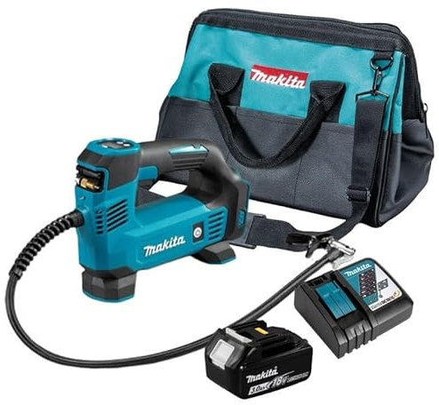 Makita DMP180RFS Luftpumpe 18 V Li-Ion (1 x 3,0 Ah) in Aufbewahrungstasche