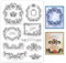 GLOBLELAND Transparente Stempel Mit Pflanzenkrone Für Kartenherstellung, Vintage Rebe, Kanten, Ecken, Transparente Stempel, Siegel, Transparente Stempel Für DIY, Scrapbooking, Fotoalbum, Tagebuch