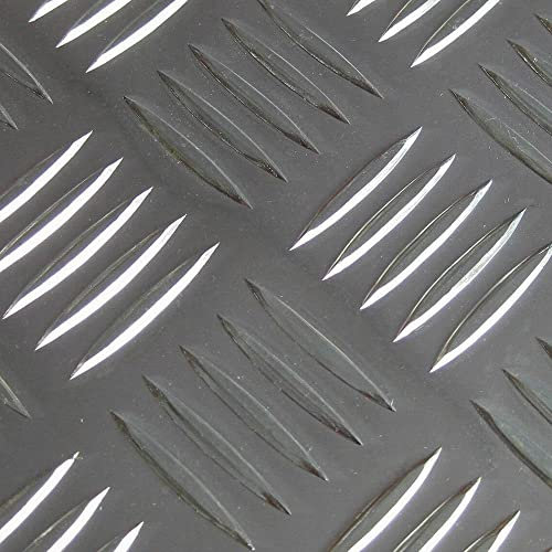 aluminum metal Used In Truck Buildings Vehicles Ships Aircraft Anti-Slip Floors 5 Bars Textured Aluminium Checker Tread Plate 2mm 3mm 4mm 5mm decorative bendable