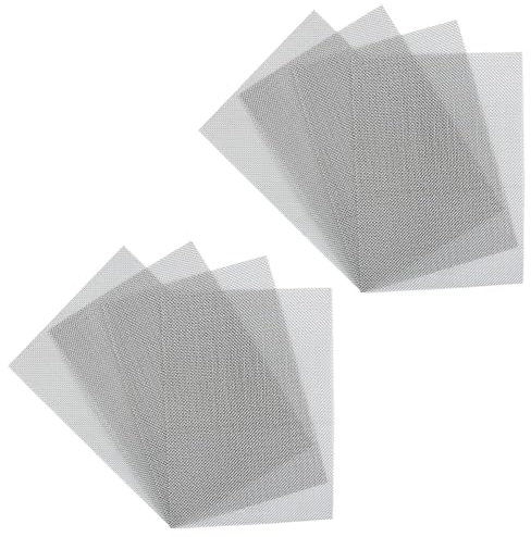 Benaewa 8 Pcs Wire Mesh Sheet, Fine Metal Mesh for Insect Pest Control, Stainless Steel Air Brick Vent Cover 8 X 6 Inches (210 X 150mm)